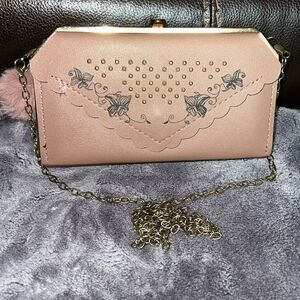 Women’s clutch with straps, EUC